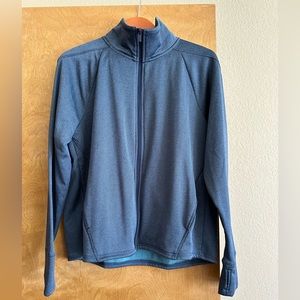 C9 Womens athletic jacket, large, navy